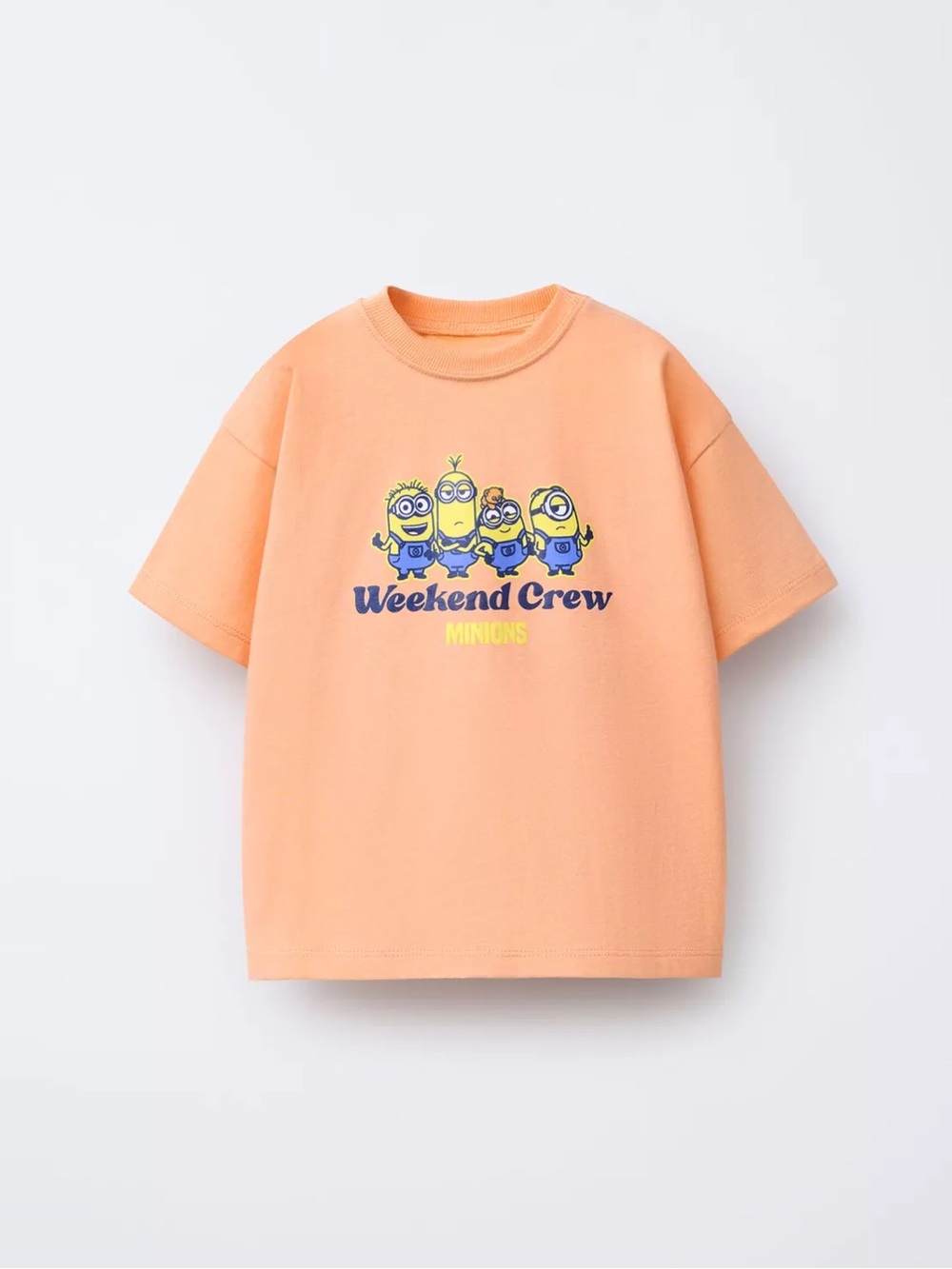 Zara Minions Orange Kids T‑Shirt